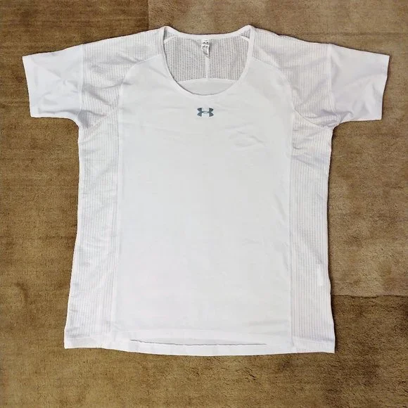 Under Armour White Sport t-shirt size M - Picture 10 of 13